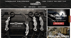 Desktop Screenshot of karambit.com